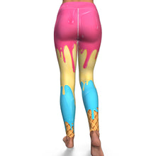 Load image into Gallery viewer, Ice Cream Cone Leggings