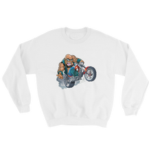 Load image into Gallery viewer, Bald Head Biker Unisex Sweatshirt