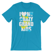 Load image into Gallery viewer, I Love My Crazy Grand Kids Unisex T-Shirt