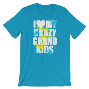 I Love My Crazy Grand Kids Unisex T-Shirt