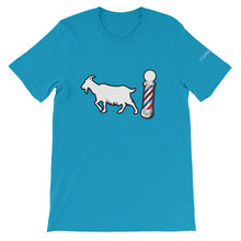 Load image into Gallery viewer, Goat Barber Pole Unisex T-Shirt by ThePolishedLook