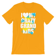 Load image into Gallery viewer, I Love My Crazy Grand Kids Unisex T-Shirt