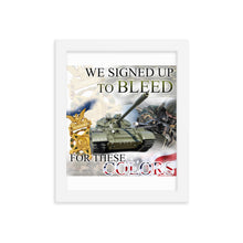 Load image into Gallery viewer, Framed Military Photo paper poster by ThePolishedLook