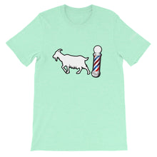 Load image into Gallery viewer, Goat Barber Pole Unisex T-Shirt by ThePolishedLook