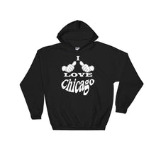 Load image into Gallery viewer, I Love Chicago Unisex Hoodie by ThePolishedLook