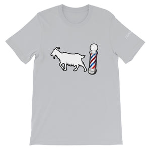 Goat Barber Pole Unisex T-Shirt by ThePolishedLook