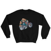 Load image into Gallery viewer, Bald Head Biker Unisex Sweatshirt