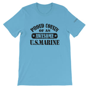 Proud Cousin of a Marine Unisex T-Shirt