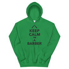 Load image into Gallery viewer, Keep Calm I&#39;m a Barber Unisex Hoodie