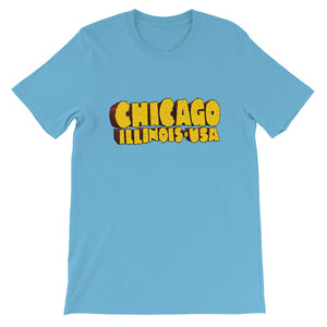 Chicago IL USA Unisex T-Shirt