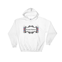 Load image into Gallery viewer, Female Barber Hooded Sweatshirt by ThePolishedLook