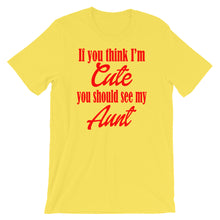 Load image into Gallery viewer, Cute Aunt Unisex T-Shirt