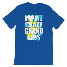 Load image into Gallery viewer, I Love My Crazy Grand Kids Unisex T-Shirt