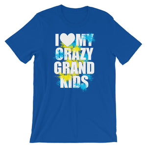 I Love My Crazy Grand Kids Unisex T-Shirt