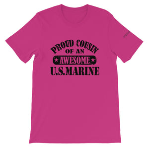 Proud Cousin of a Marine Unisex T-Shirt