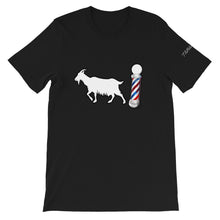 Load image into Gallery viewer, Goat Barber Pole Unisex T-Shirt by ThePolishedLook