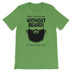 Men without Beard Unisex T-Shirt