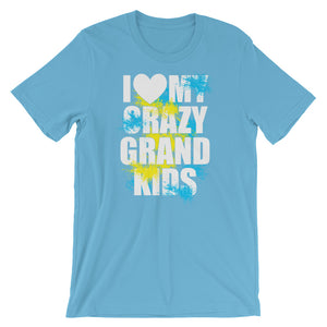 I Love My Crazy Grand Kids Unisex T-Shirt