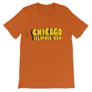 Chicago IL USA Unisex T-Shirt