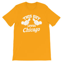 Load image into Gallery viewer, This Guy Loves Chicago Unisex T-Shirt by ThePolishedLook