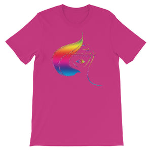 Rainbow Logo Unisex T-Shirt by ThePolishedLook