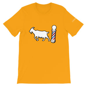 Goat Barber Pole Unisex T-Shirt by ThePolishedLook