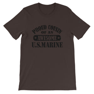 Proud Cousin of a Marine Unisex T-Shirt