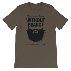 Men without Beard Unisex T-Shirt