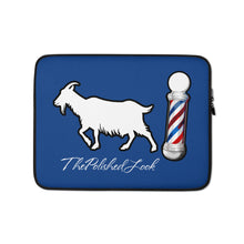 Load image into Gallery viewer, GOAT Barber Pole Laptop Sleeve