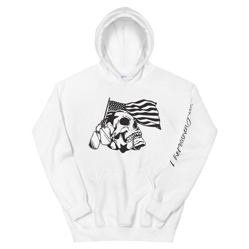 Military Tags Unisex Hoodie (Tags can be personalized upon request)