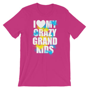 I Love My Crazy Grand Kids Unisex T-Shirt