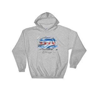 Chicago Flag Hoodie By ThePolishedLook