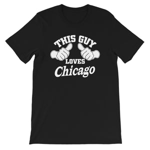 This Guy Loves Chicago Unisex T-Shirt by ThePolishedLook