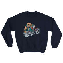 Load image into Gallery viewer, Bald Head Biker Unisex Sweatshirt