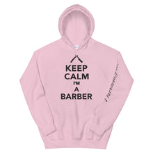 Load image into Gallery viewer, Keep Calm I&#39;m a Barber Unisex Hoodie